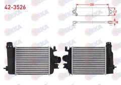 TURBO RADYATORU INTERCOOLER RENAULT CLIO V, 5.5, CAPTUR 1.0 TCe 2019-2024 -  42-3526