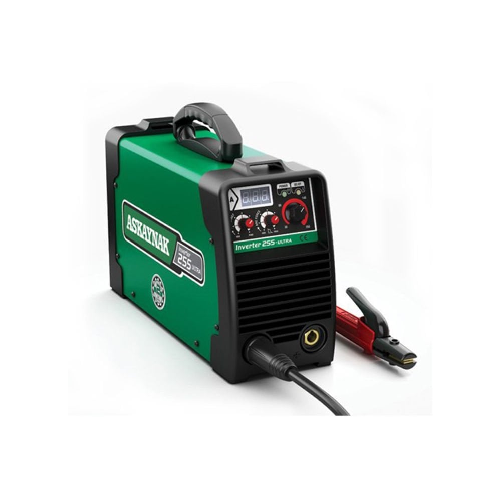 Askaynak Inverter 255 Ultra 250A Trifaze Örtülü Elektrot Kaynak Makinesi