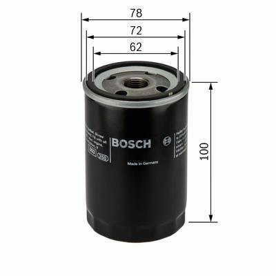 BOSCH 0451103111 YAĞ FİLTRESİ DOBLO BRAVA BRAVO FIORINO TEMPRA TİPO UNO SLX ALBEA PALIO PUNTO MAREA PANDA STILO