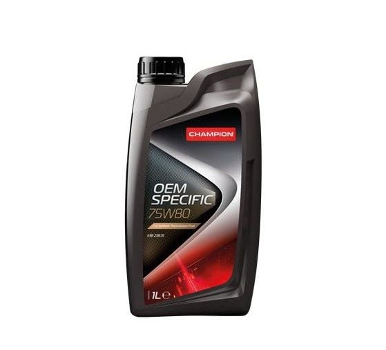 CHAMPİON 8239618 75W80 OEM SPECİFİC ŞANZIMAN VE DİŞLİ YAĞI 1 LT
