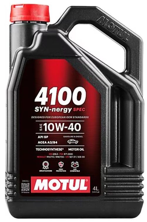 MOTUL 4100 SYN-NERGY SPEC 10W40 4LT