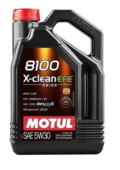 MOTUL 8100 X-CLEAN EFE 5W30 5 LT