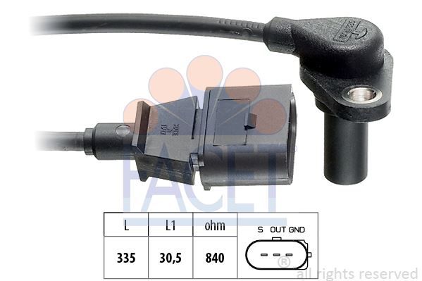 FACET 90220 HIZ SENSÖRÜ BORA GOLF 4 A3 LEON OCTAVİA TOLEDO
