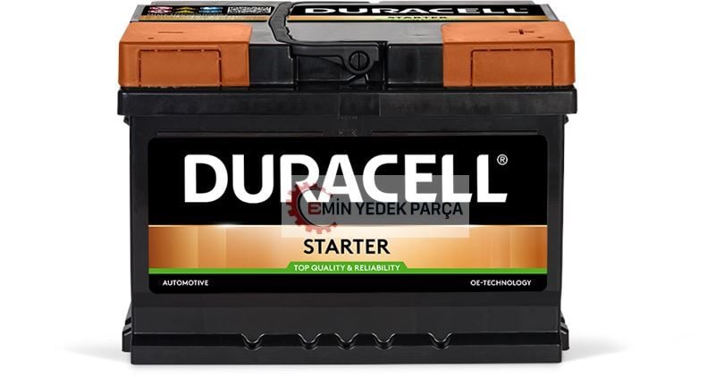 DURACELL DS60-60AH 480 EN LB2 DÜZ ALÇAK (241X175X175) MERCEDES BMW OPEL PEUGEOT RENAULT FORD