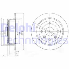 Chevrolet Lacetti Arka Diski Delphi Marka