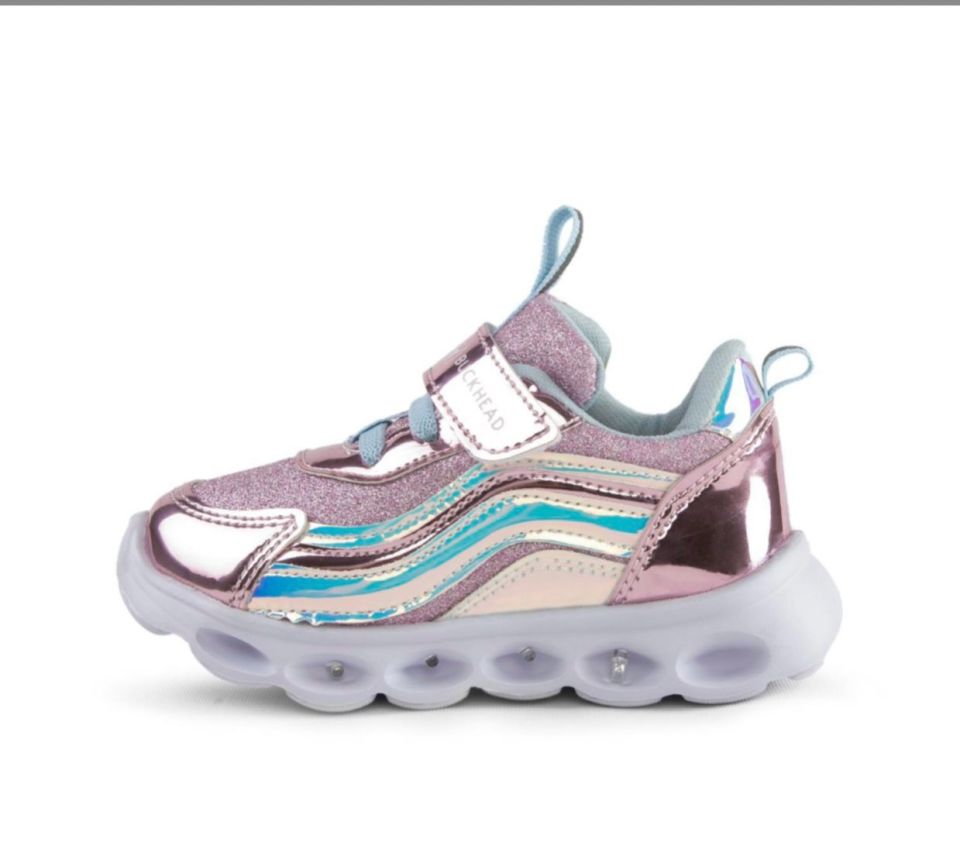 BUCKHEAD TRIO SHINY HOLOGRAM PINK-BLUE IŞIKLI SPOR AYAKKABI