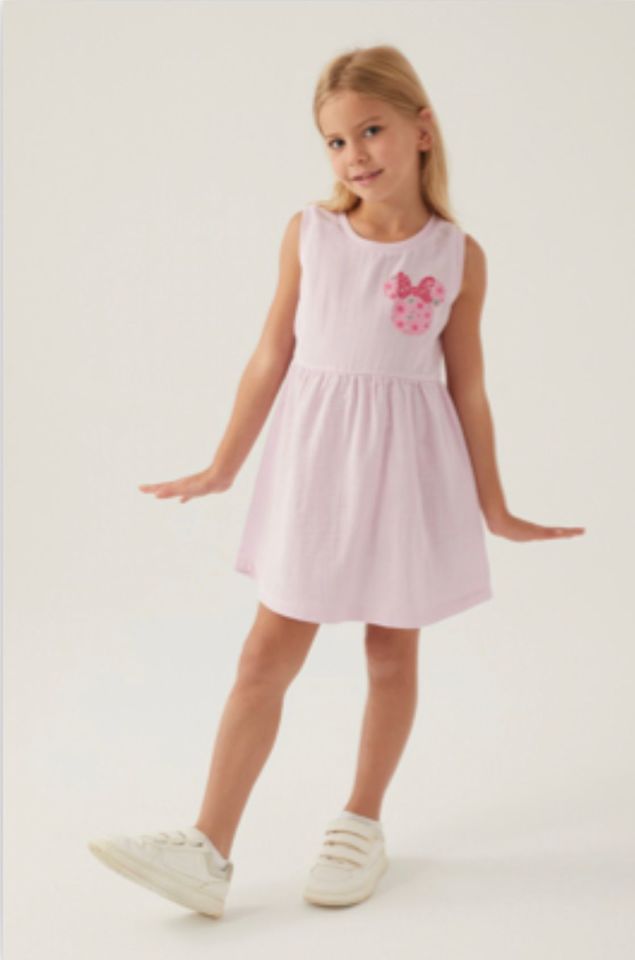 MINNIE MOUSE KIZ ÇOCUK ELBİSE