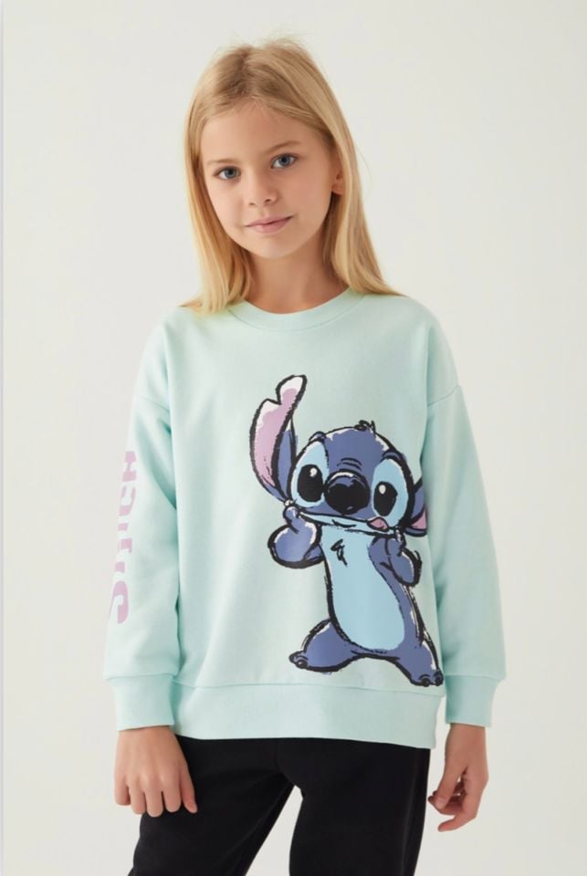 DISNEY STITCH KIZ ÇOCUK SWEATSHIRT