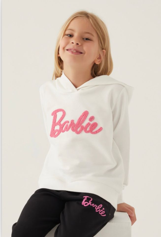BARBİE KIZ ÇOCUK SWEATSHİRT ŞARDONLU