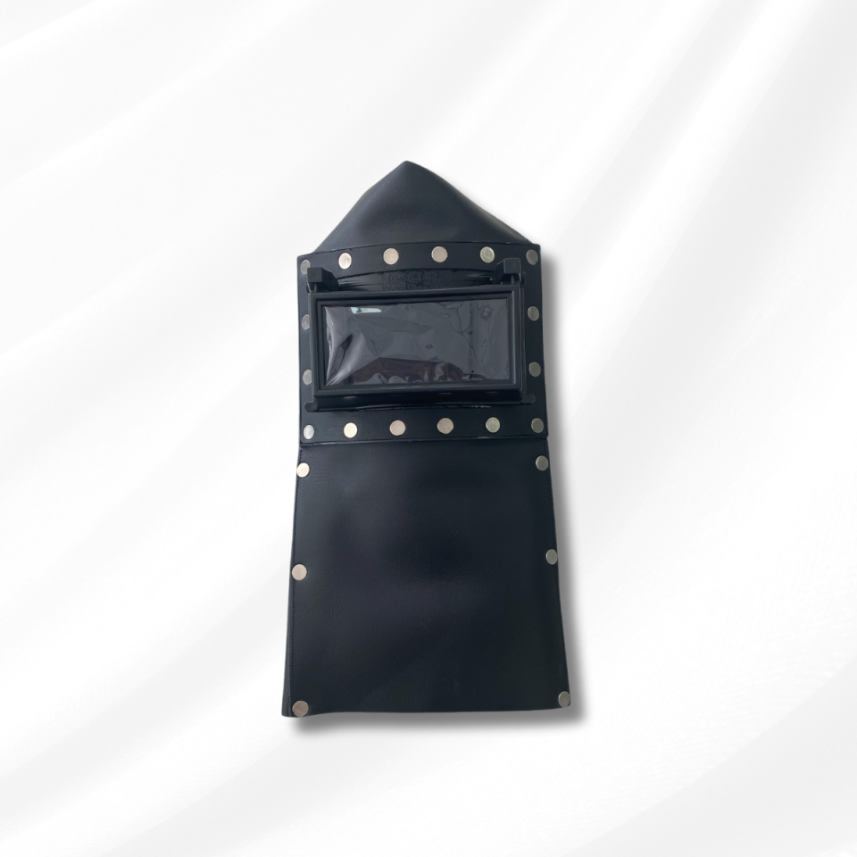 Sağdıç Deri Kapaklı Kaynakçı Baş Maskesi