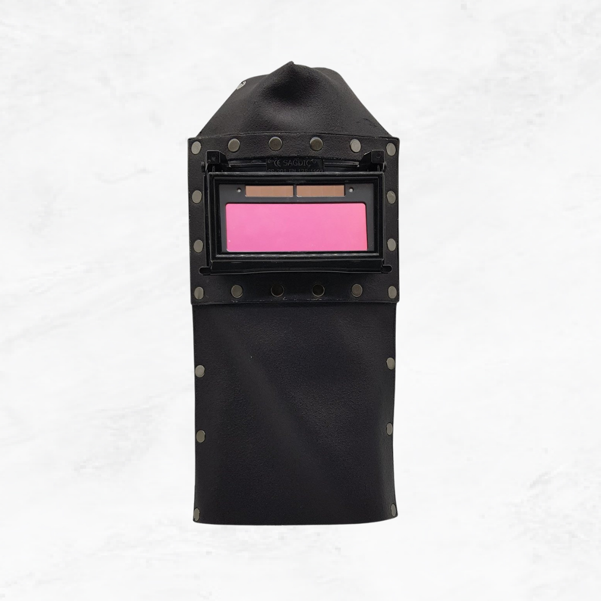 Sağdıç Colormatik Deri Kapaklı Kaynakçı Baş Maskesi