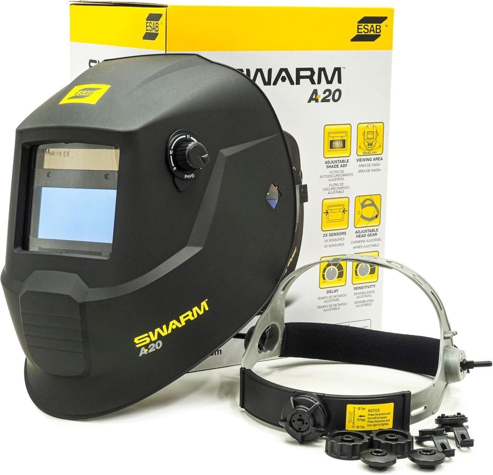 ESAB SWARM A20 Otomatik Kararan Kaynak Maskesi