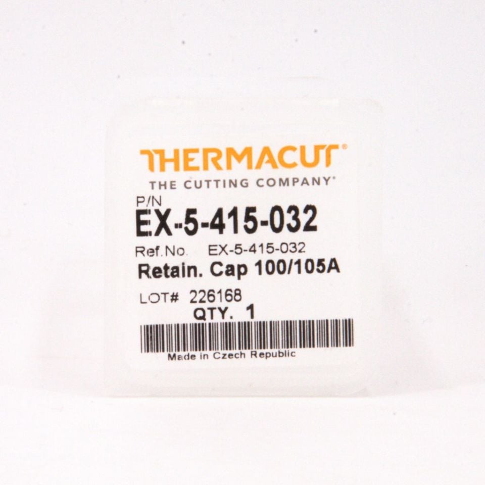 Thermacut EX-5-415-032 Retaining Cap 105 Amper