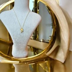 Çelik Gold Tilki Figürlü Kolye