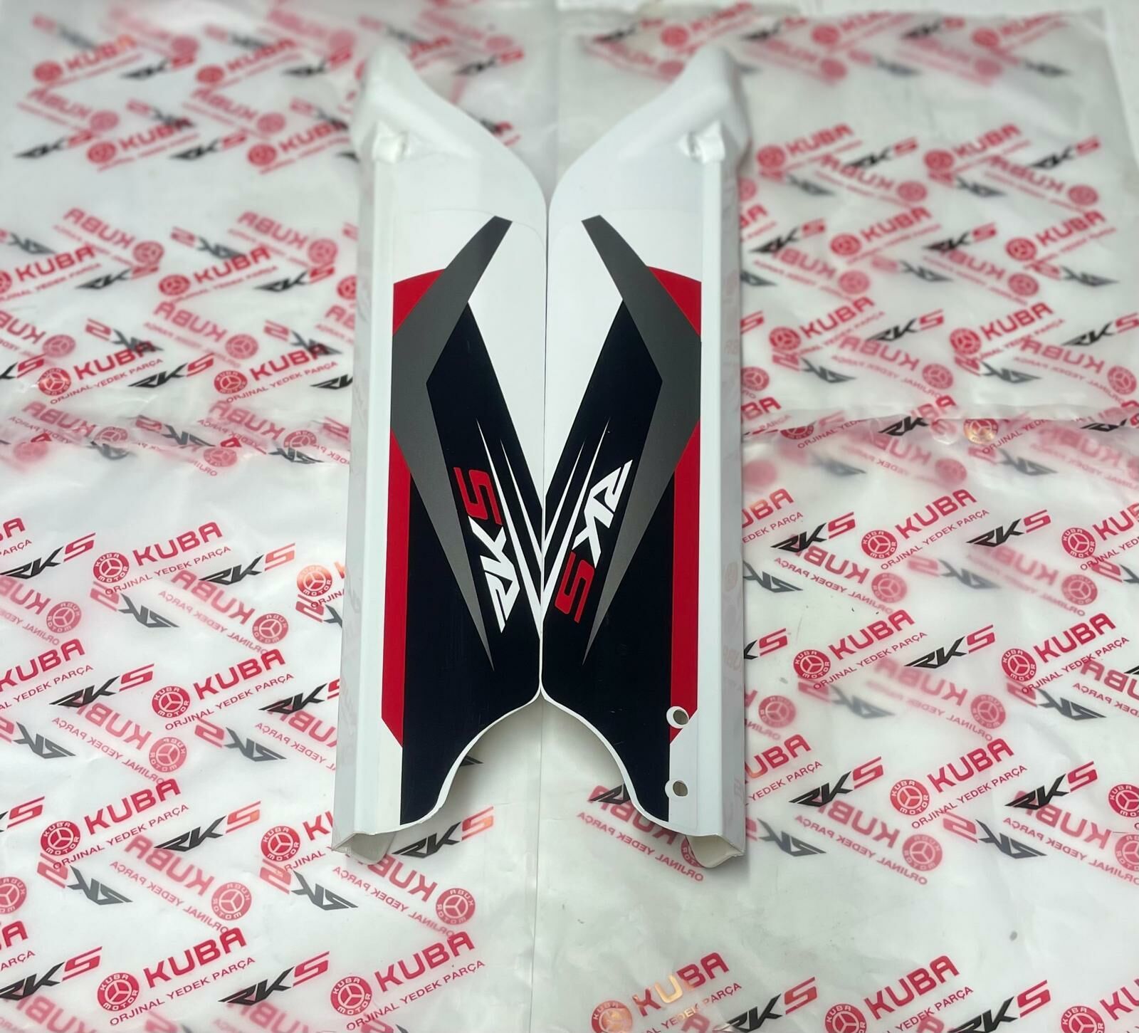 Rks Cross Nr 200 Ön Amortisör Kapağı Sağ-Sol Beyaz