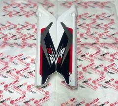 Rks Cross Rt 250 Ön Amortisör Kapağı Sağ-Sol Beyaz