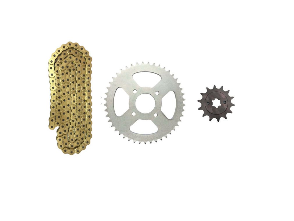 Mondial X-Treme Max Cross 200 Zincir Dişli Seti Oringli 15t-45t (Diş)