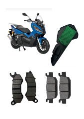 Kanuni Seha 150 Bakım Seti Ön-Arka Balata Ve Hava filtresi