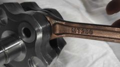 Kayo KT 250 2T Cross Krank Komple