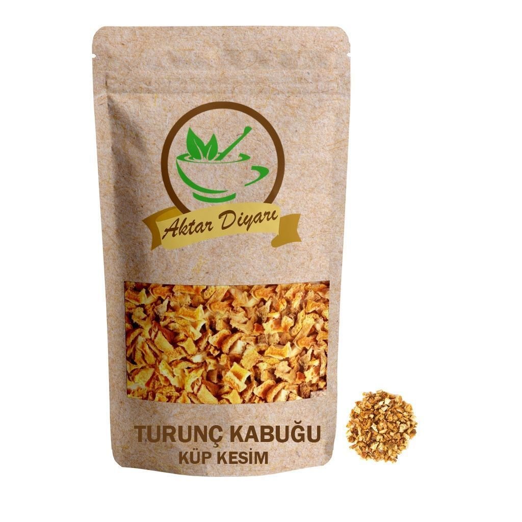 Turunç Kabuğu Küp Kesim