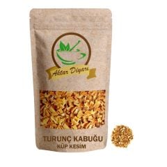 Turunç Kabuğu Küp Kesim