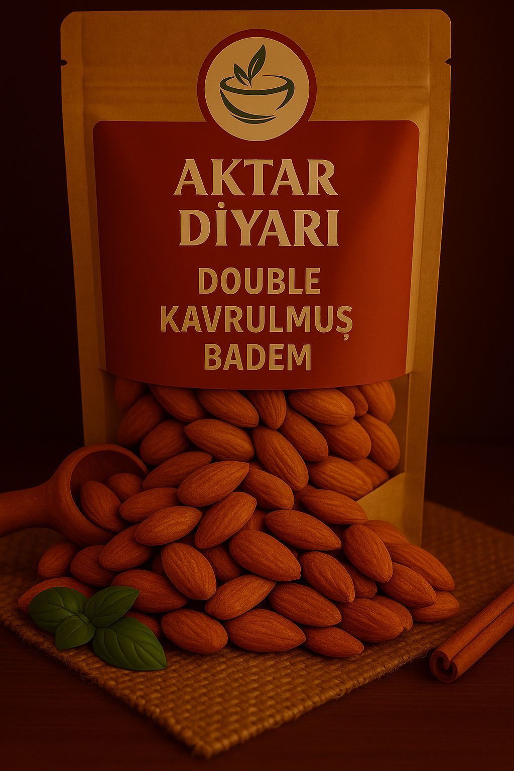 Double Kavrulmuş Badem