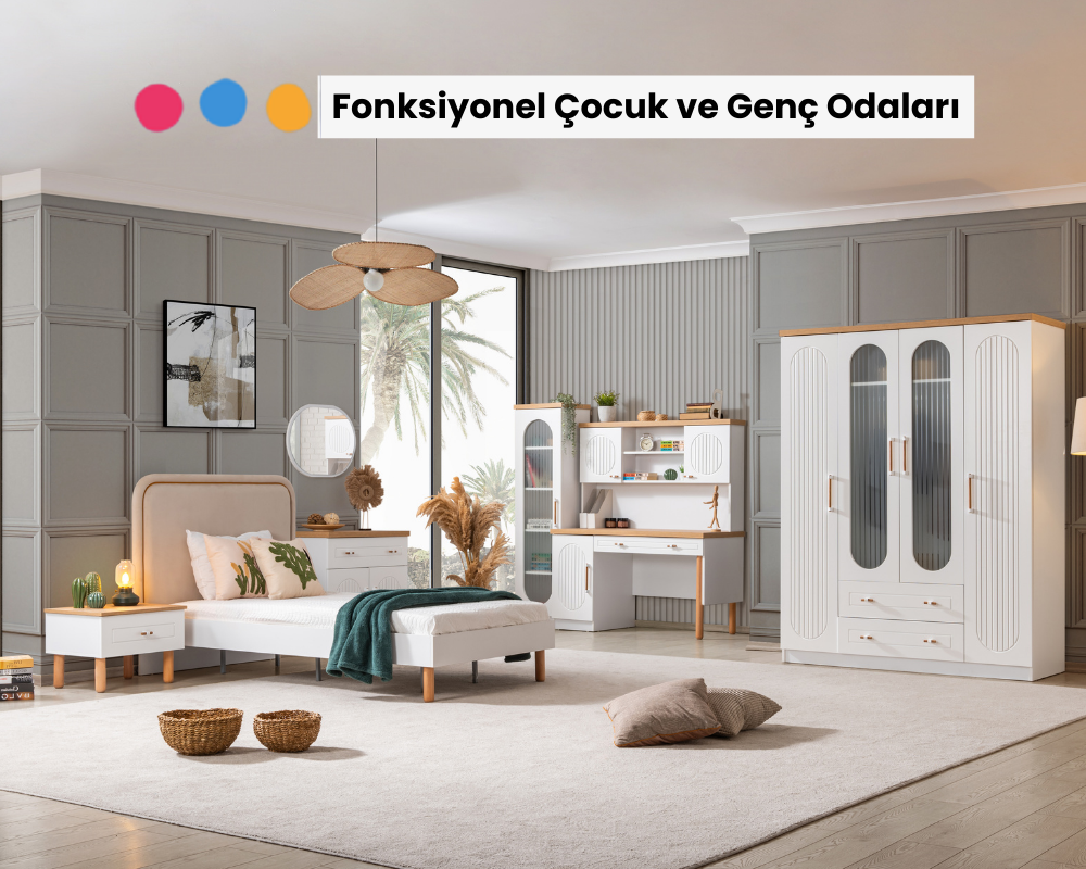 Fonksiyonel Çocuk ve Genç Odaları