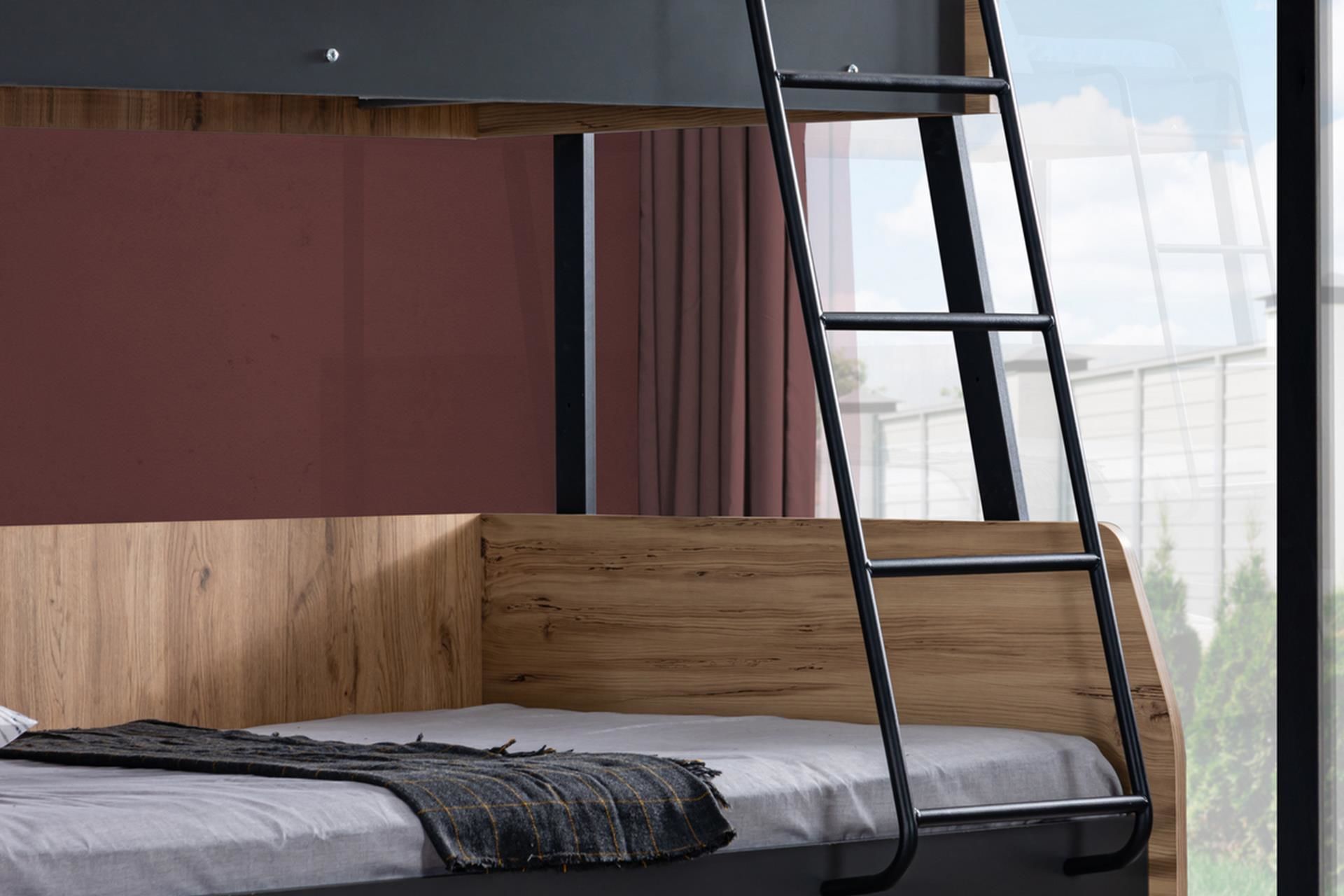 Alba Yavrulu Geniş Ranza Antrasit