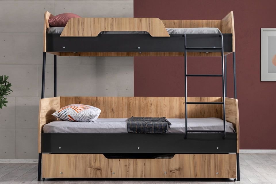 Alba Yavrulu Geniş Ranza Antrasit