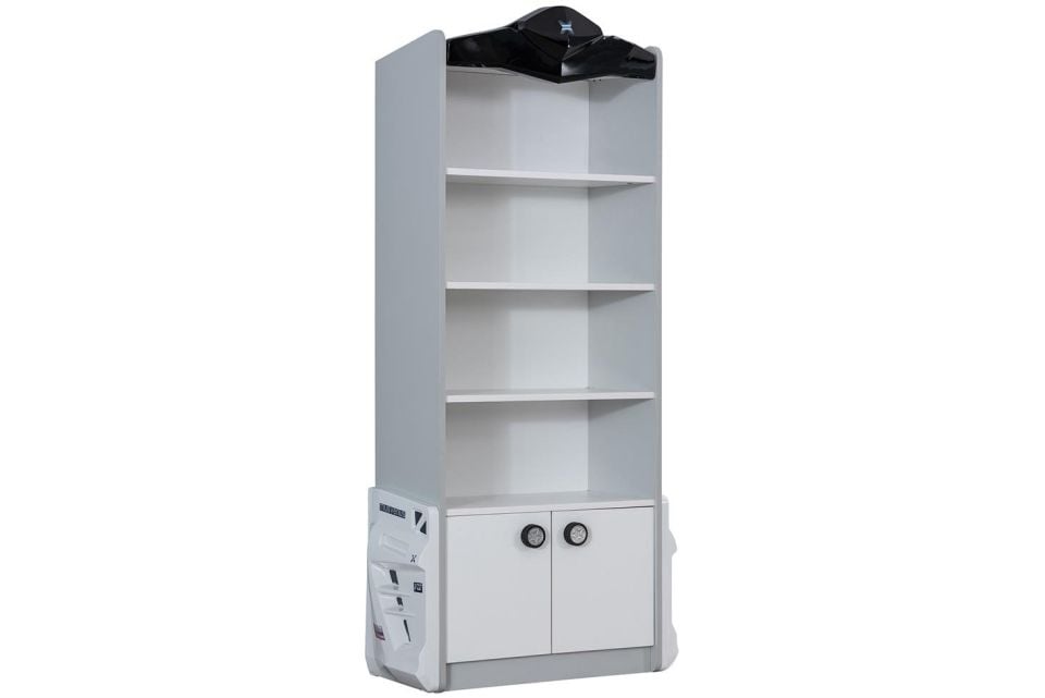 Sports Vento Arabalı Yataklı Çocuk Odası Takımı - Beyaz