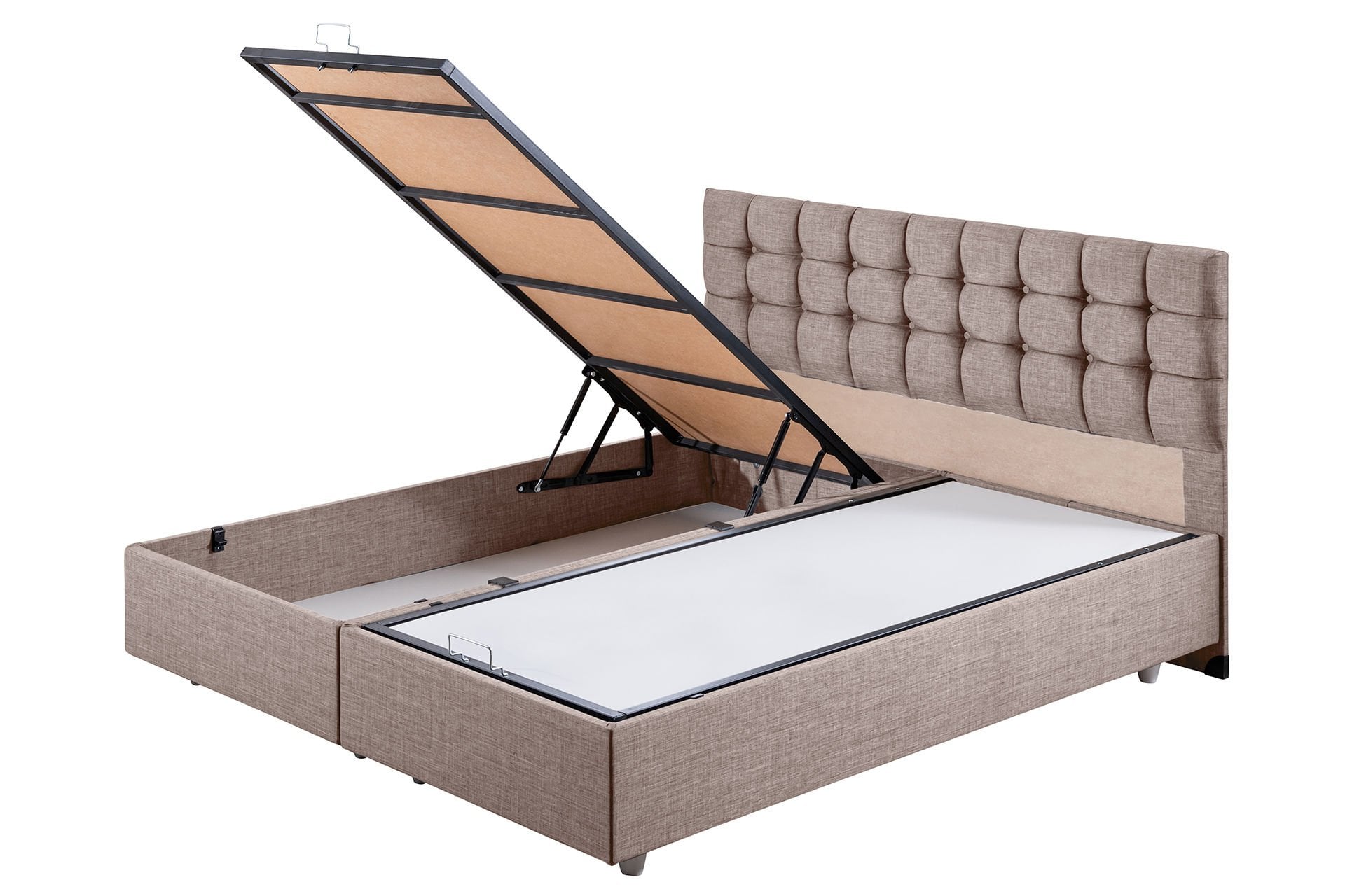 Venedik Baza Başlık Seti 160 x 200 - Kahve