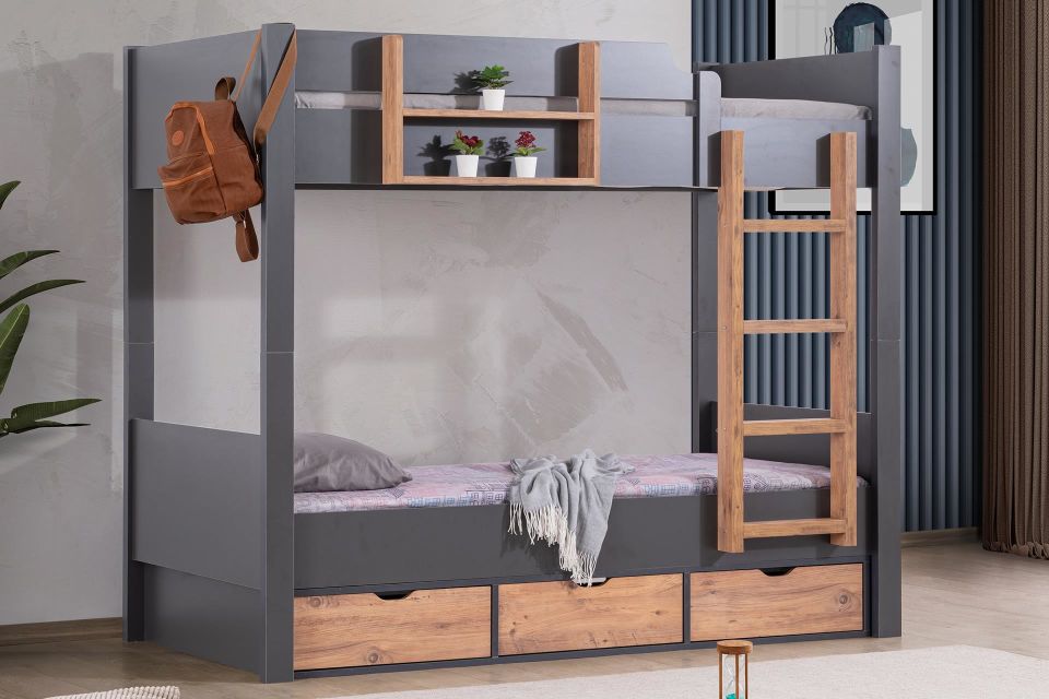 Asya Ayrılabilir Çekmeceli Ranza