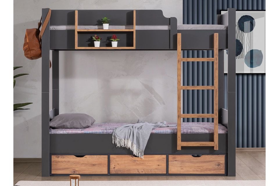 Asya Ayrılabilir Çekmeceli Ranza