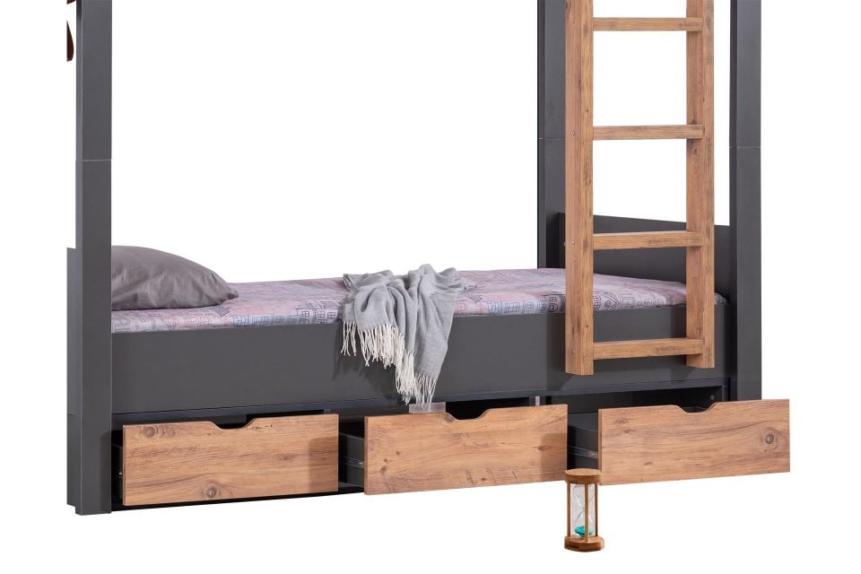 Asya Ayrılabilir Çekmeceli Ranza