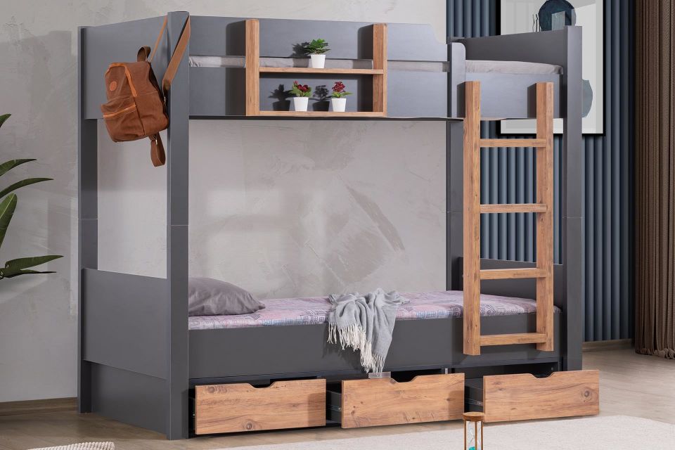 Asya Ayrılabilir Çekmeceli Ranza