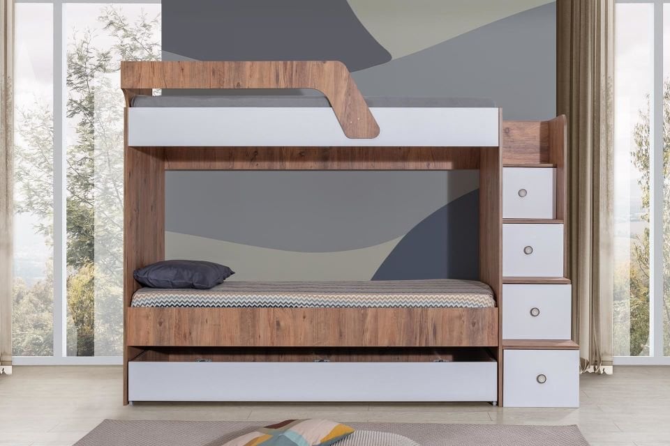 Triple Yavrulu Merdivenli Ranza