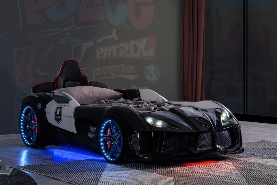 Police Arabalı Yatak Koltuklu Full Ledli