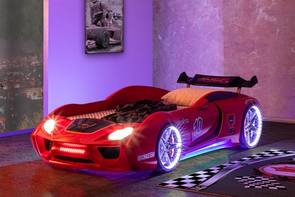 Vento Cooper Rüzgarlıklı Arabalı Yatak Full Ledli