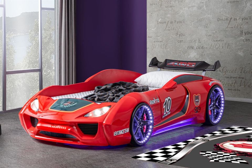 Vento Cooper Rüzgarlıklı Arabalı Yatak Full Ledli