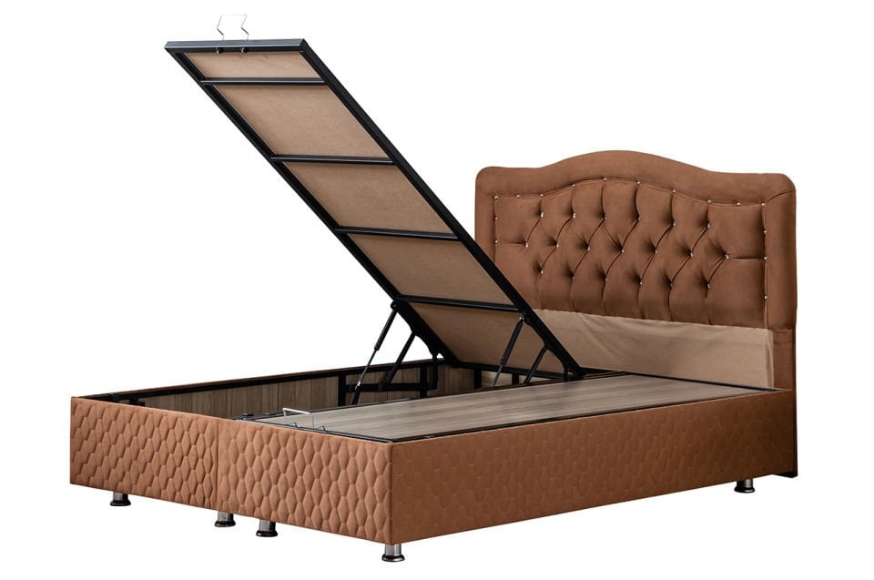 Şah Baza Başlık Ortho Soft Yatak Seti 160 x 200 - Açık Kahve