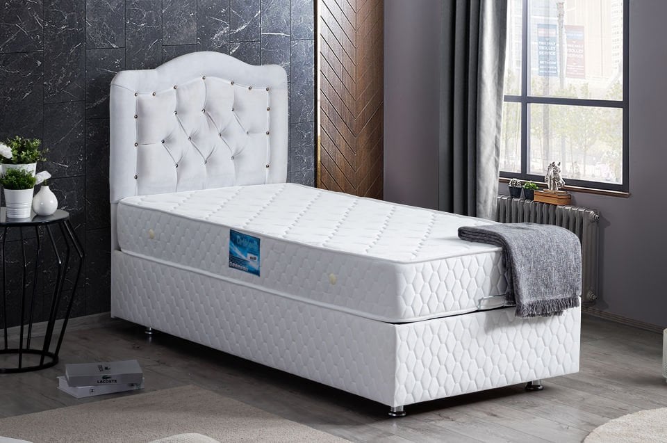 Şah Baza Başlık Ortho Soft Yatak Seti 90 x 200 - Beyaz