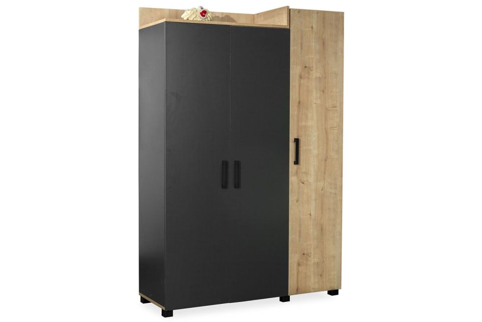 Truva Ranza 3 Kapaklı Dolap Takım