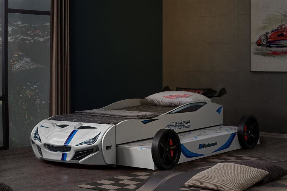 Merso Rüzgarlıklı Yavrulu Arabalı Yatak