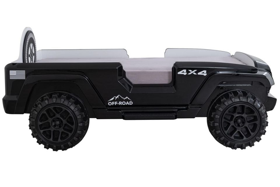 Jeep Superlux Ledli Arabalı Yatak