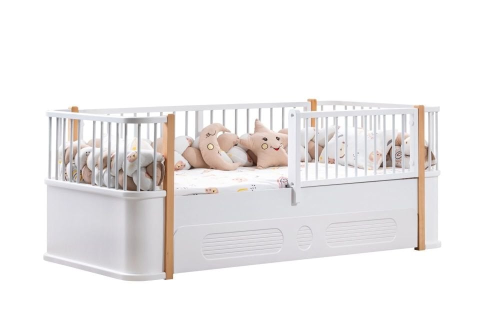 Antalya Yavrulu Montessori Karyola - Ceviz