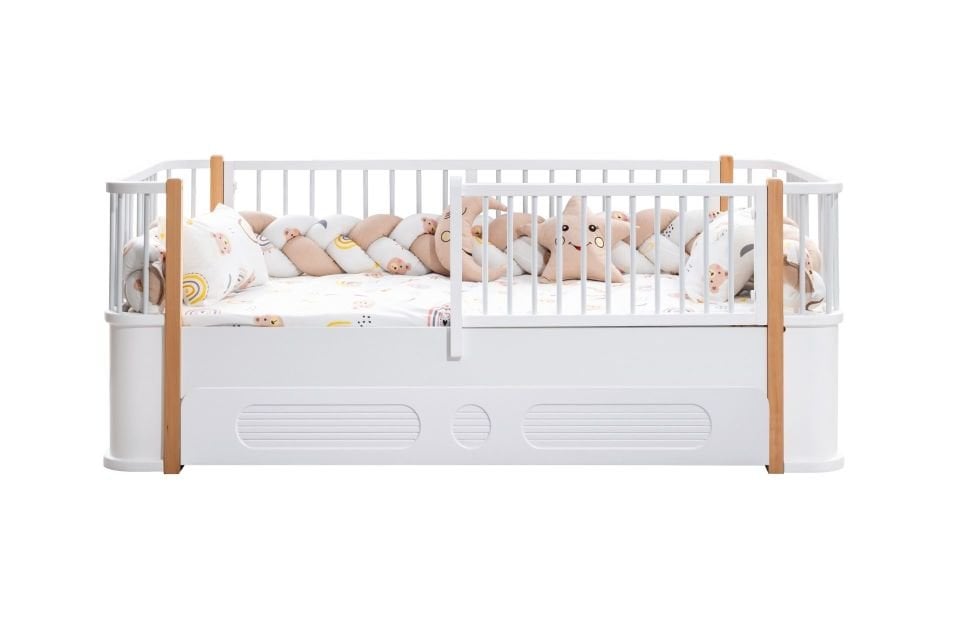 Antalya Yavrulu Montessori Karyola - Ceviz