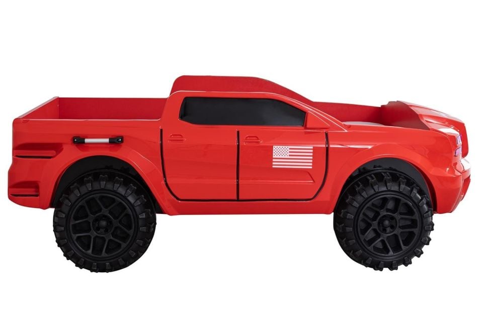 Pickup Ledli Arabalı Yatak Kırmızı