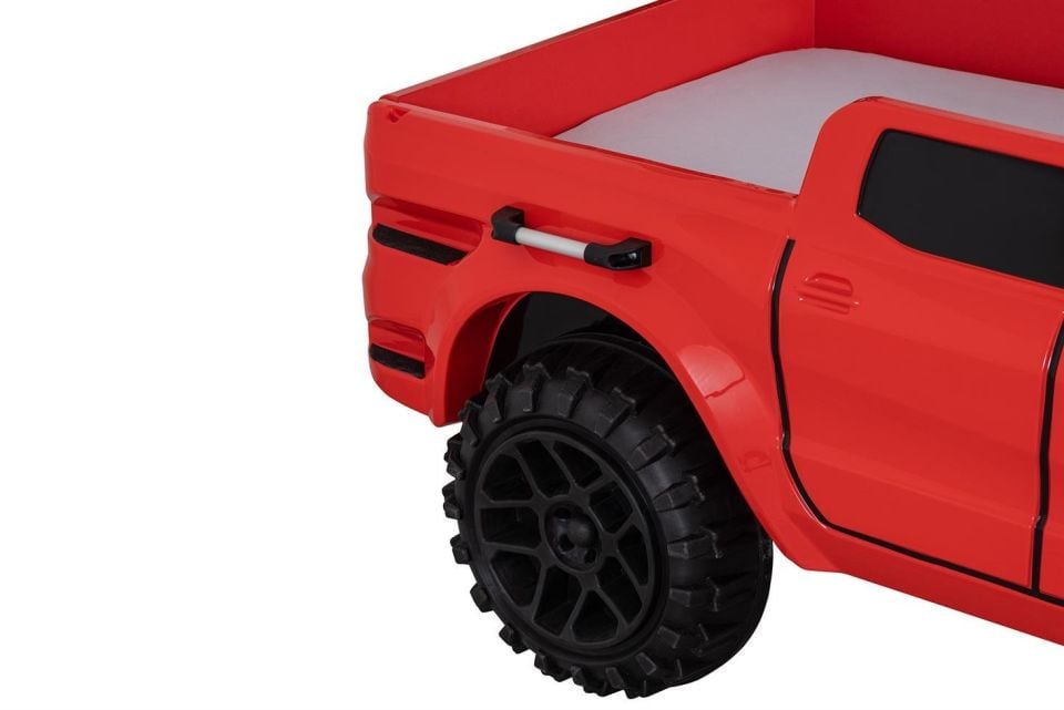 Pickup Ledli Arabalı Yatak Kırmızı