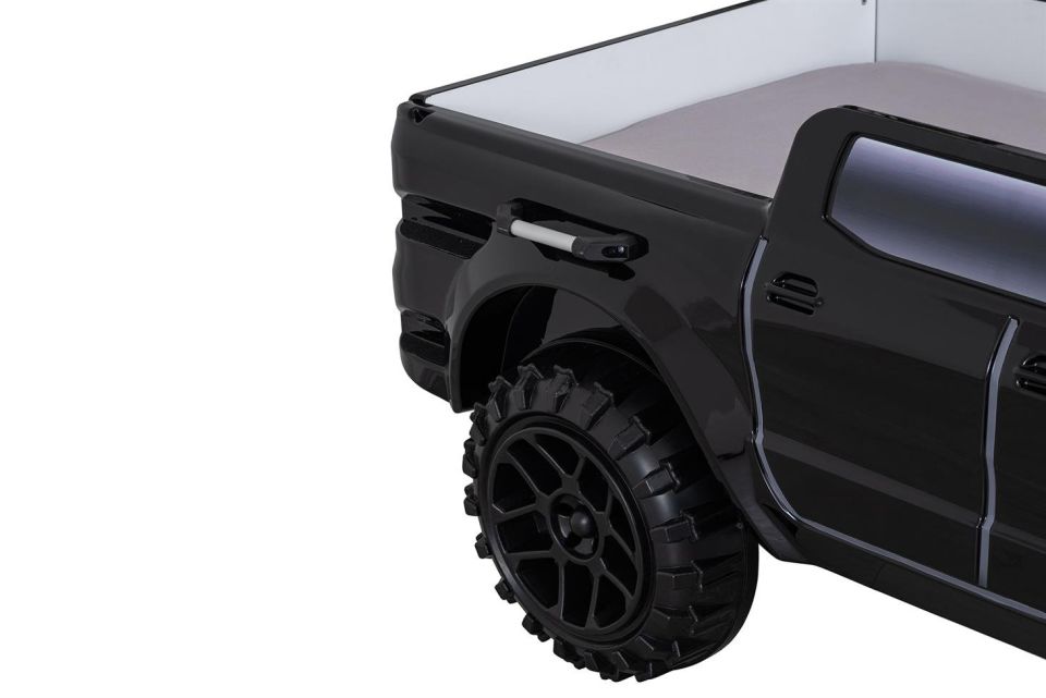 Pickup Ledli Arabalı Yatak siyah