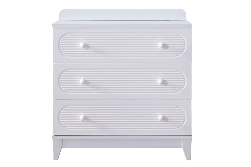 Perla Şifonyer - Beyaz